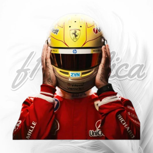 Lewis Hamilton Ferrari F1 Racing Suit Replica 2026
