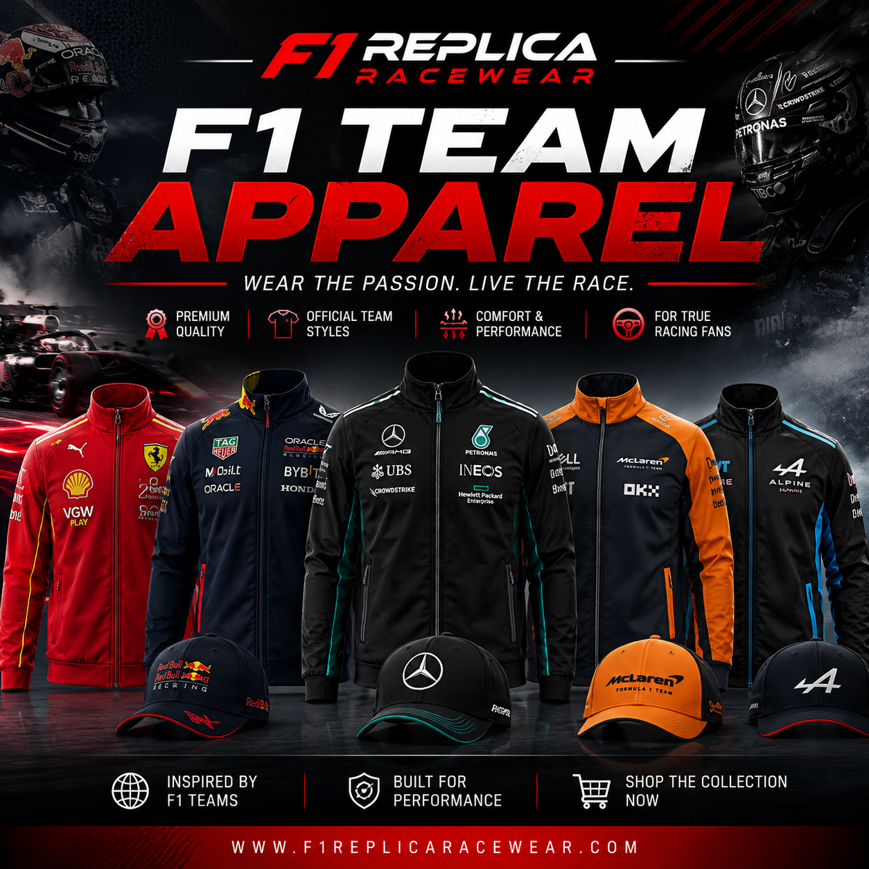 F1 Team Apparel