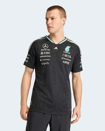 Mercedes-AMG Petronas F1 Team Inspired Black T-Shirt