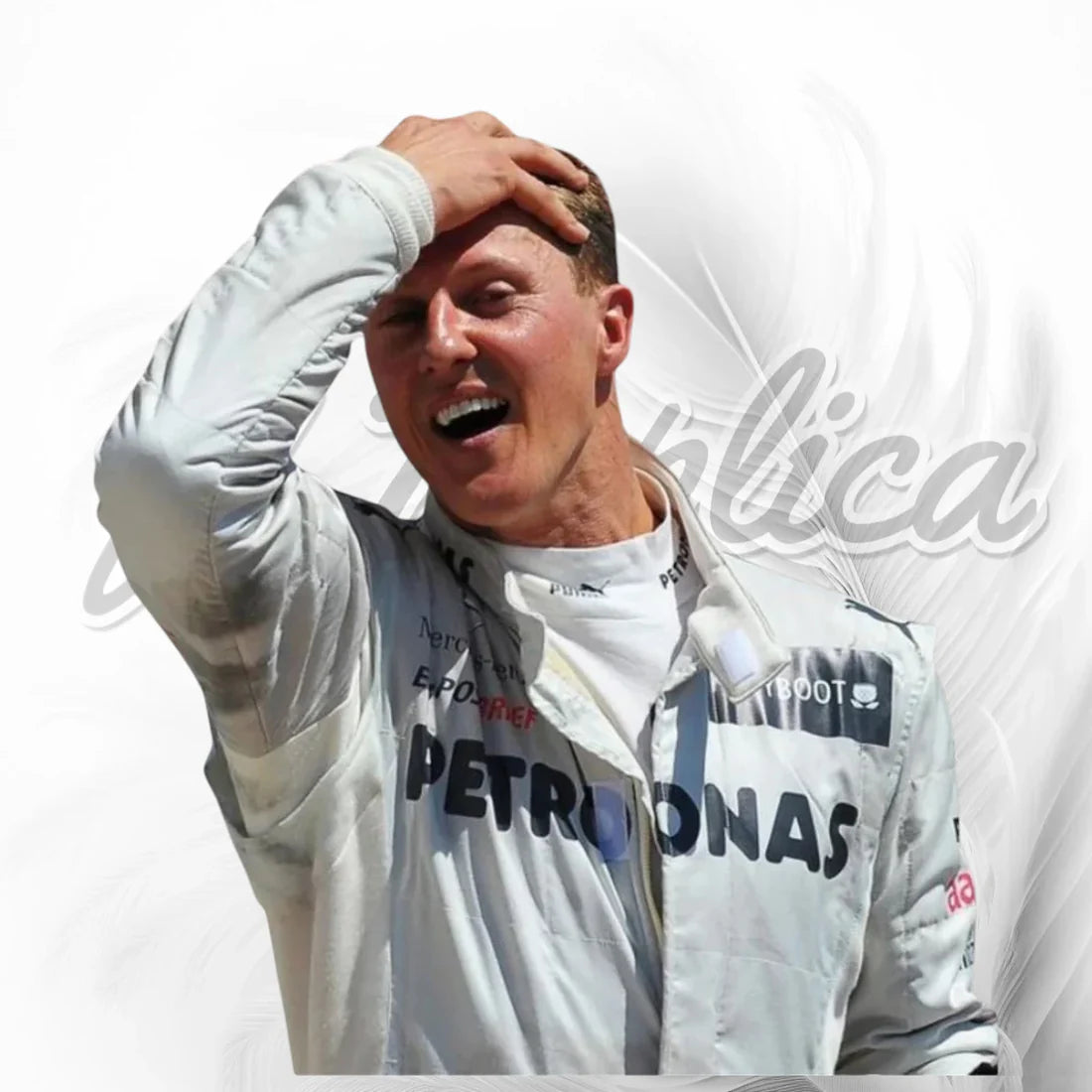 2012 Michael Schumacher Mercedes AMG Petronas F1 Racing Suit Replica