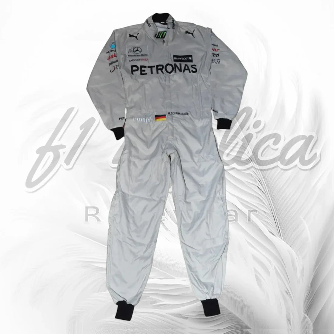 2012 Michael Schumacher Mercedes AMG Petronas F1 Racing Suit Replica