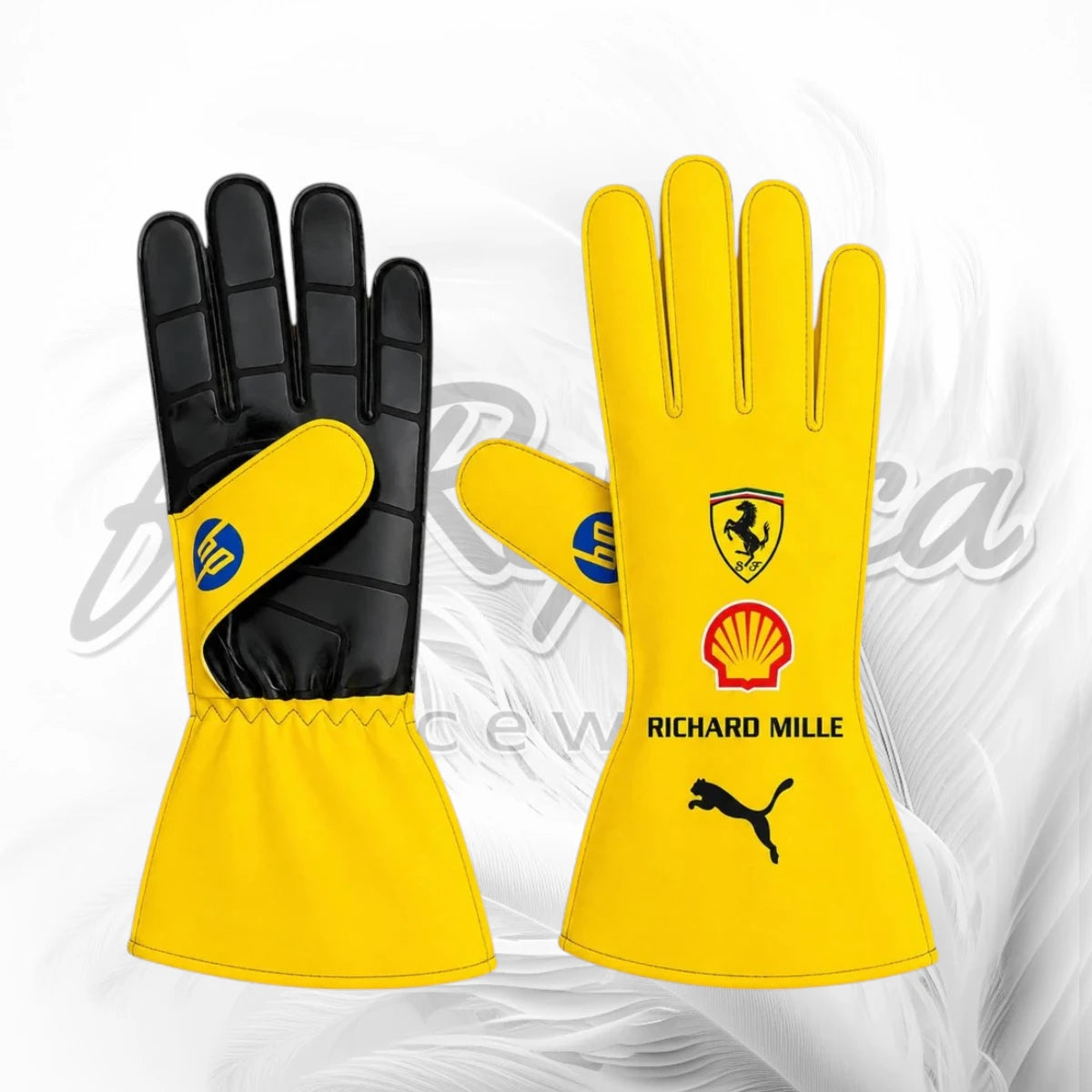 Ferrari F1 Replica Racing Gloves – Premium Motorsport Racing Gloves
