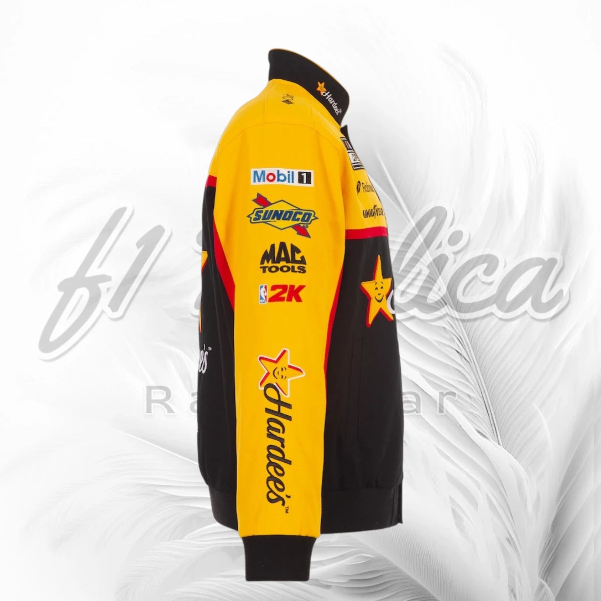 Bubba Wallace Hardee's NASCAR Racing Jacket