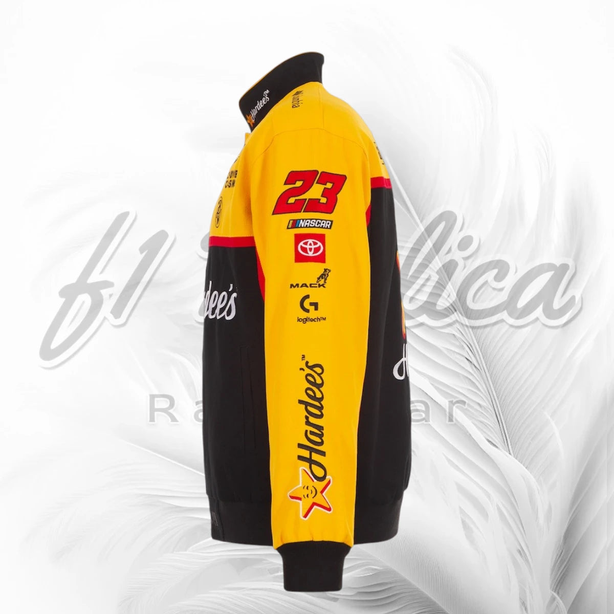 Bubba Wallace Hardee's NASCAR Racing Jacket
