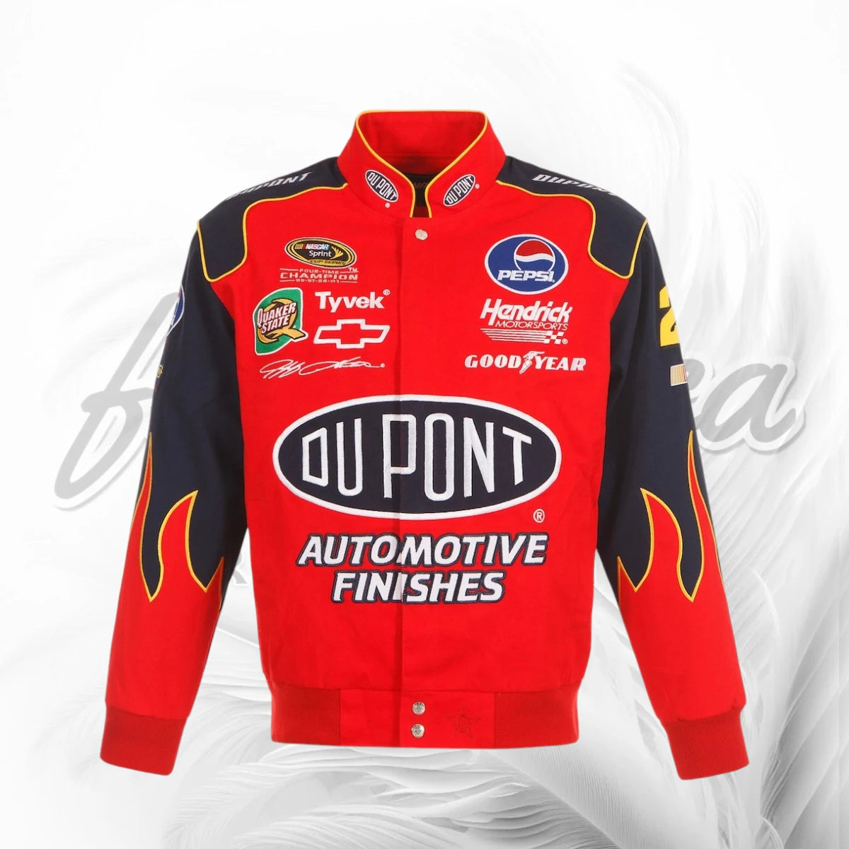 Vintage DuPont Automotive Finishes NASCAR Racing Jacket