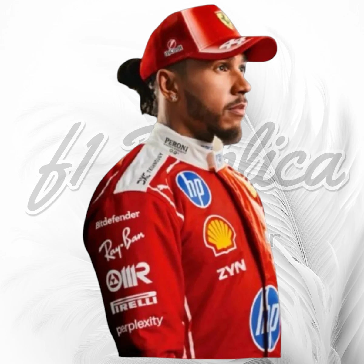 Lewis Hamilton Ferrari F1 Racing Suit Replica 2026