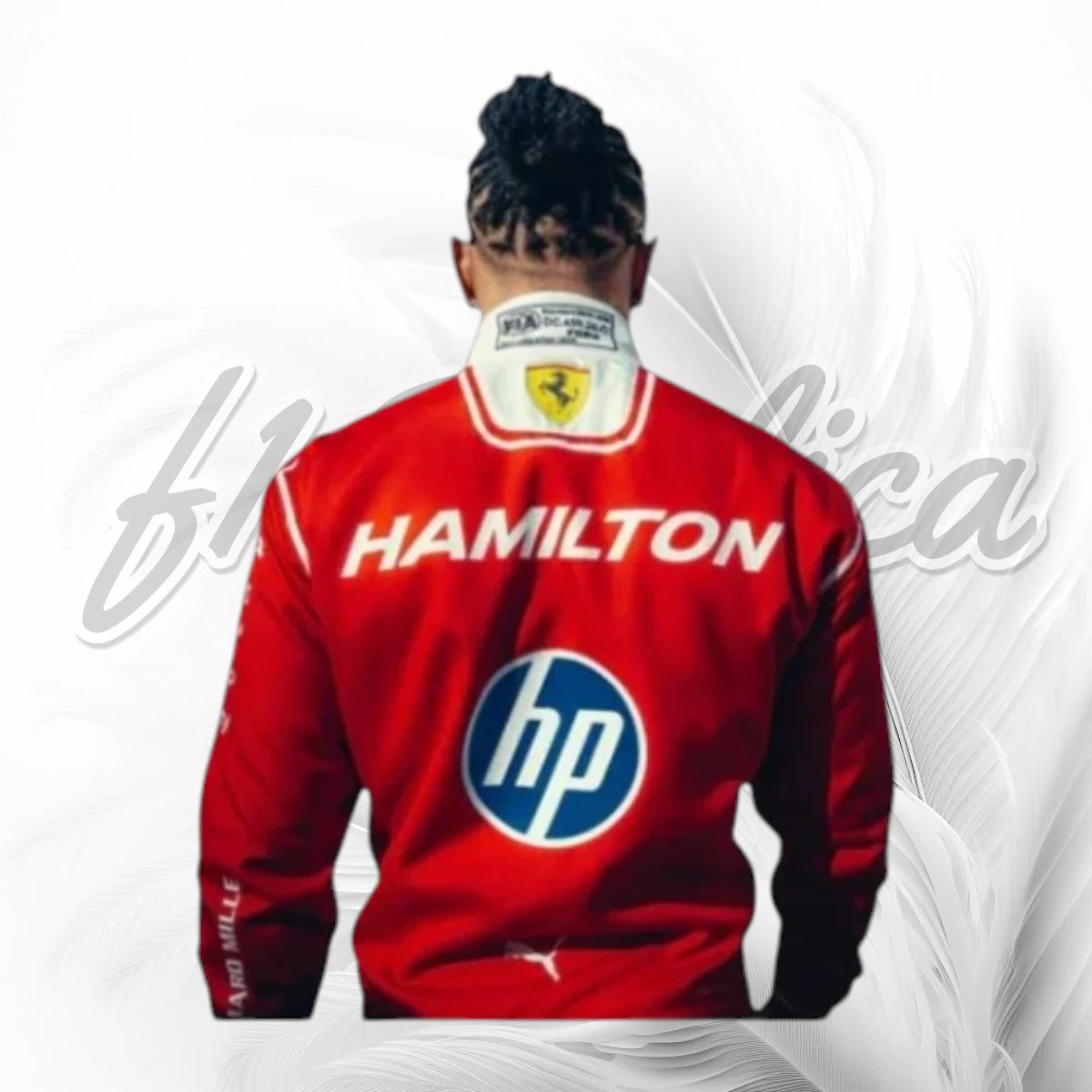 Lewis Hamilton Ferrari F1 Racing Suit Replica 2026