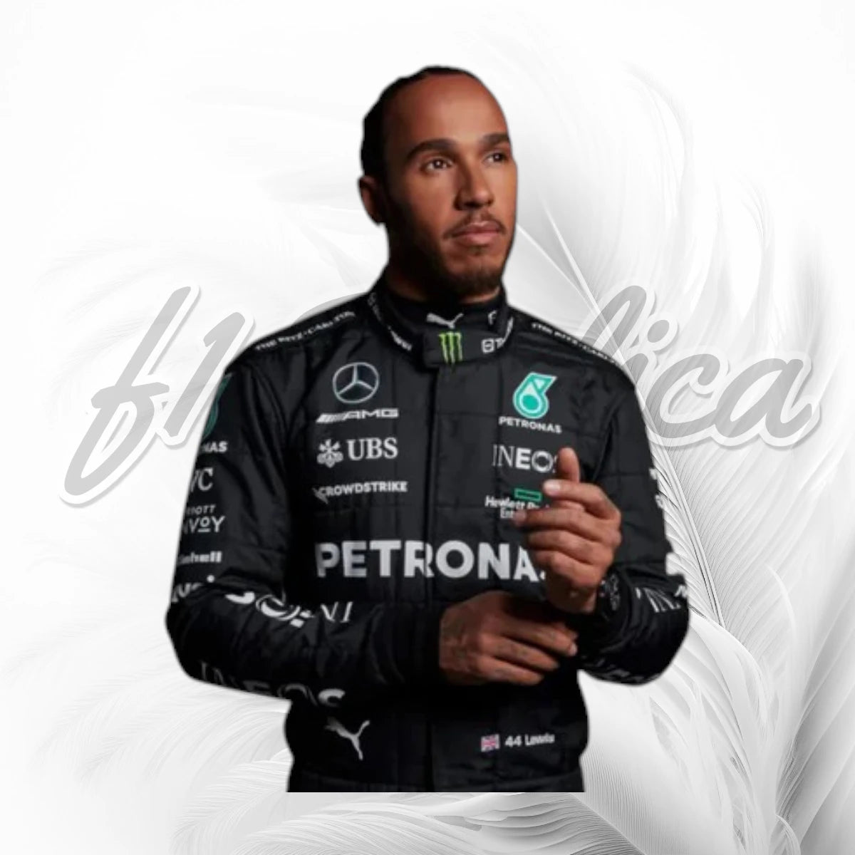 Lewis Hamilton Mercedes AMG Petronas F1 Racing Suit 2023