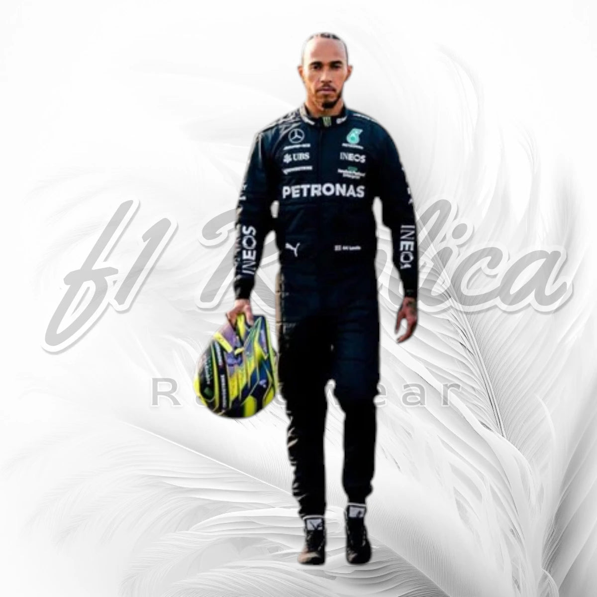 Lewis Hamilton Mercedes AMG Petronas F1 Racing Suit 2023