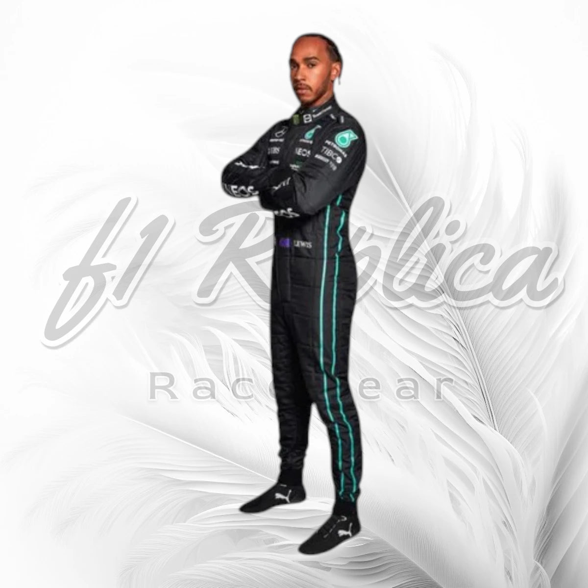 Lewis Hamilton Mercedes AMG Petronas  Racing Suit 2022