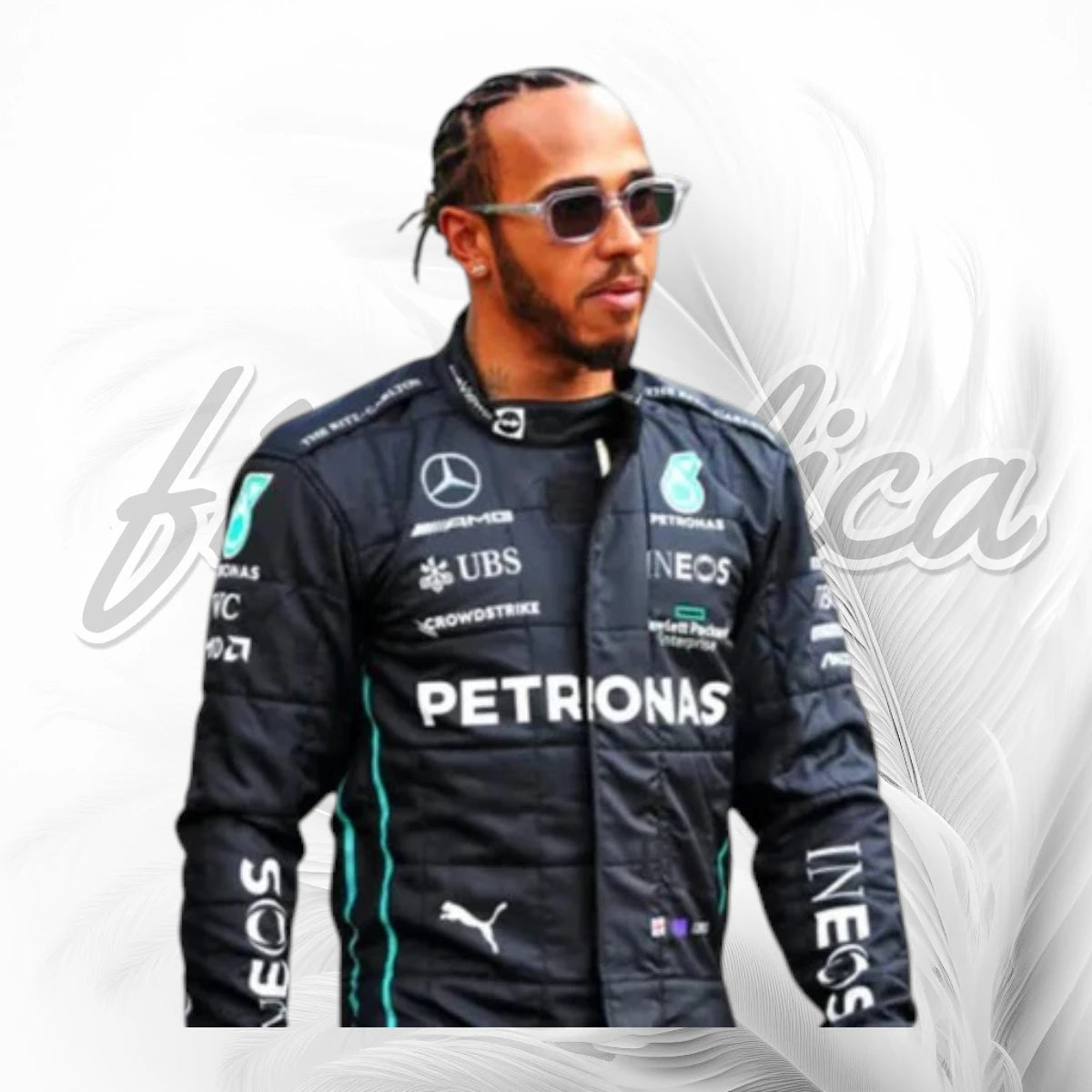 Lewis Hamilton Mercedes AMG Petronas  Racing Suit 2022