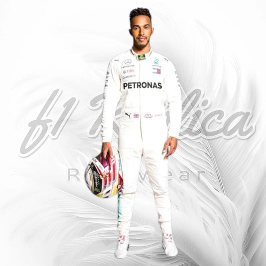 Lewis Hamilton 2018 F1 Racing Suit Team Mercedes