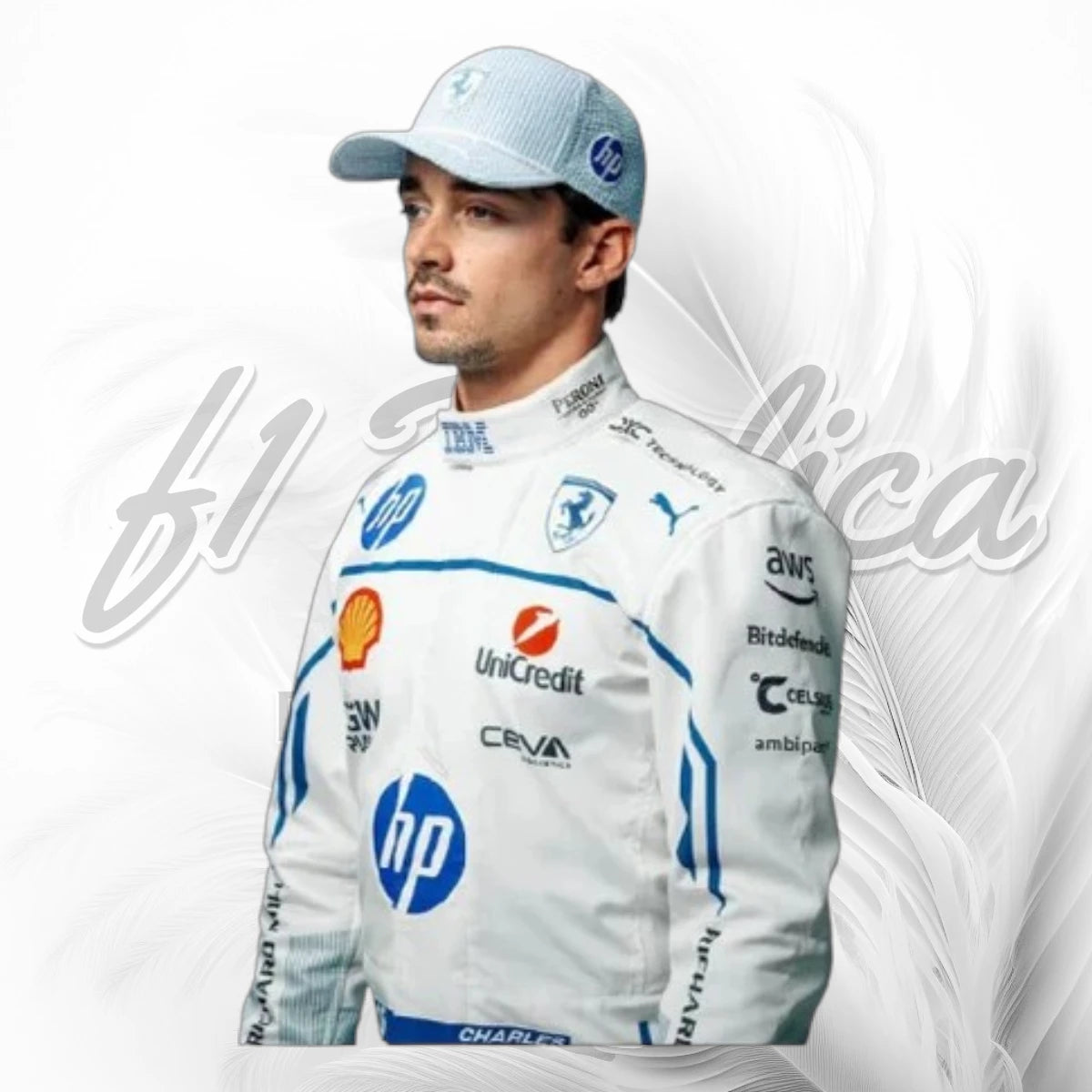 Charles Leclerc 2025 Monaco GP  Ferrari F1 Replica Race Suit
