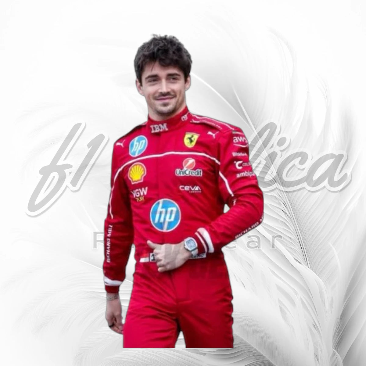 Charles Leclerc 2025 F1 Racing Suit