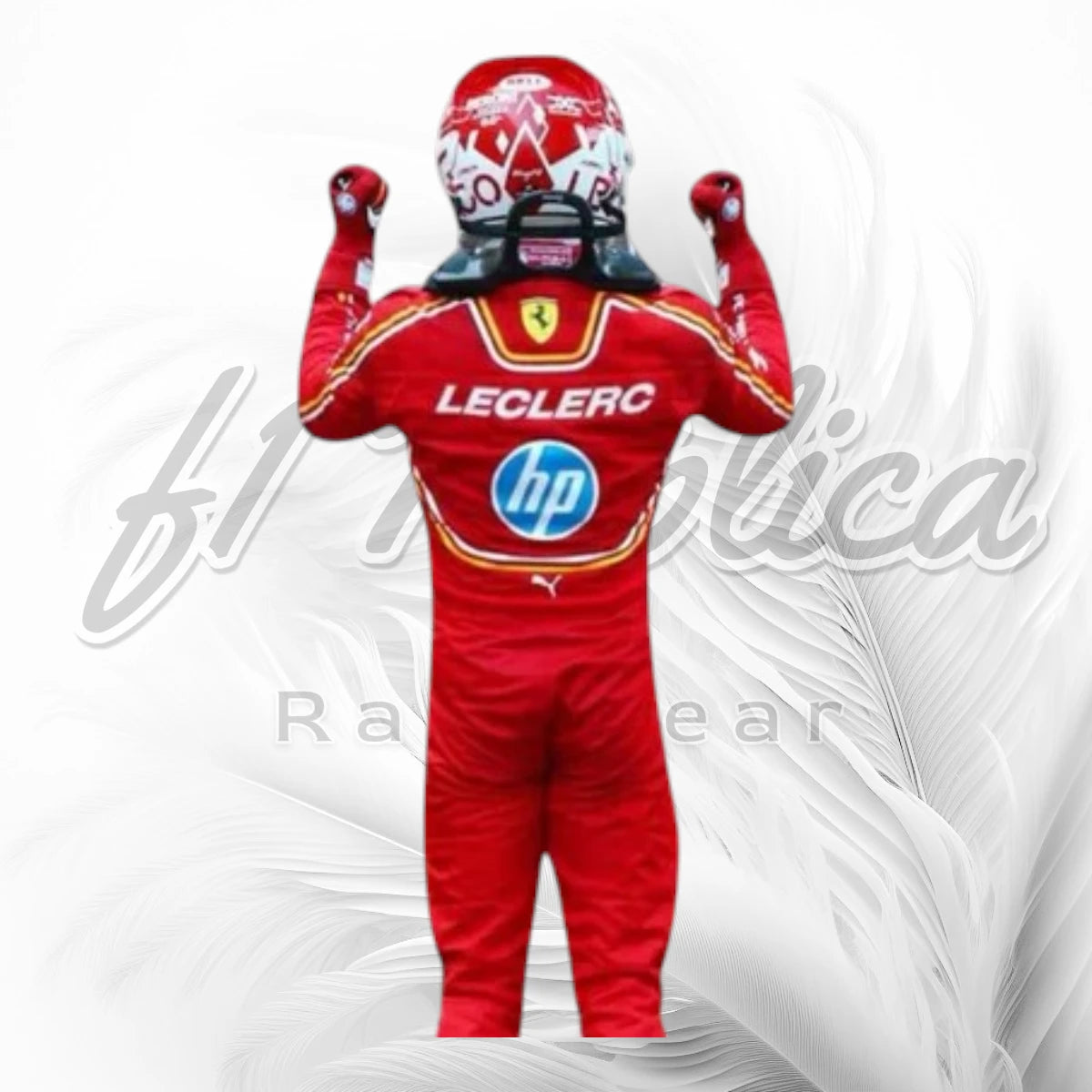 Charles Leclerc Ferrari Heritage Edition F1 Racing Suit 2024