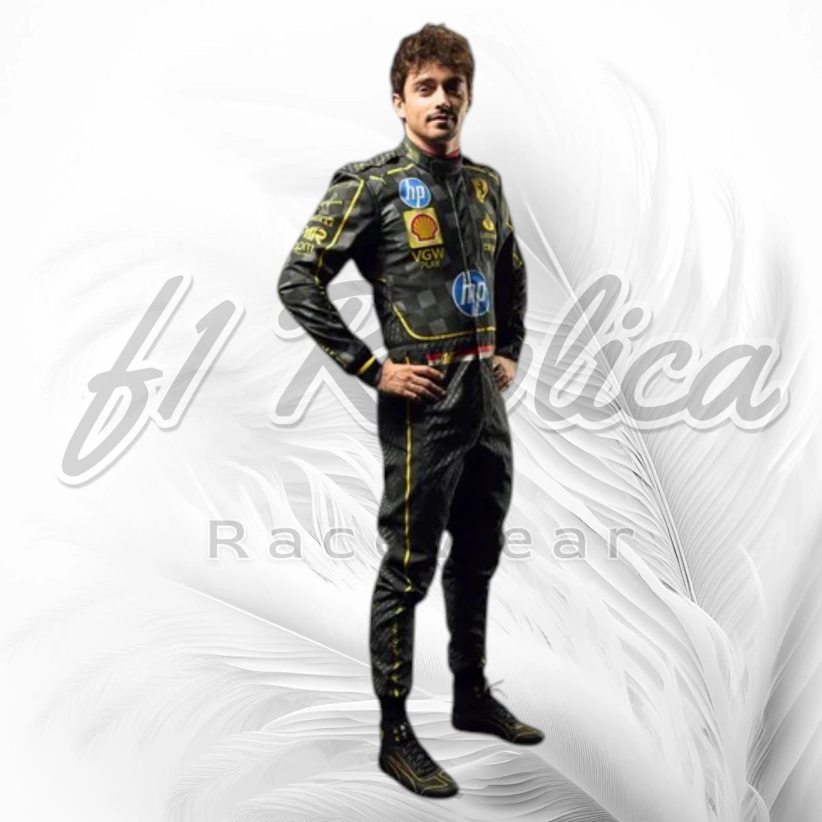 Charles Leclerc Ferrari Carbon Edition F1 Racing Suit 2024