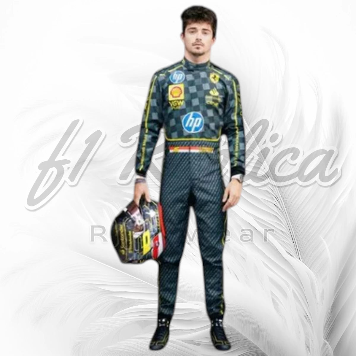 Charles Leclerc Ferrari Carbon Edition F1 Racing Suit 2024