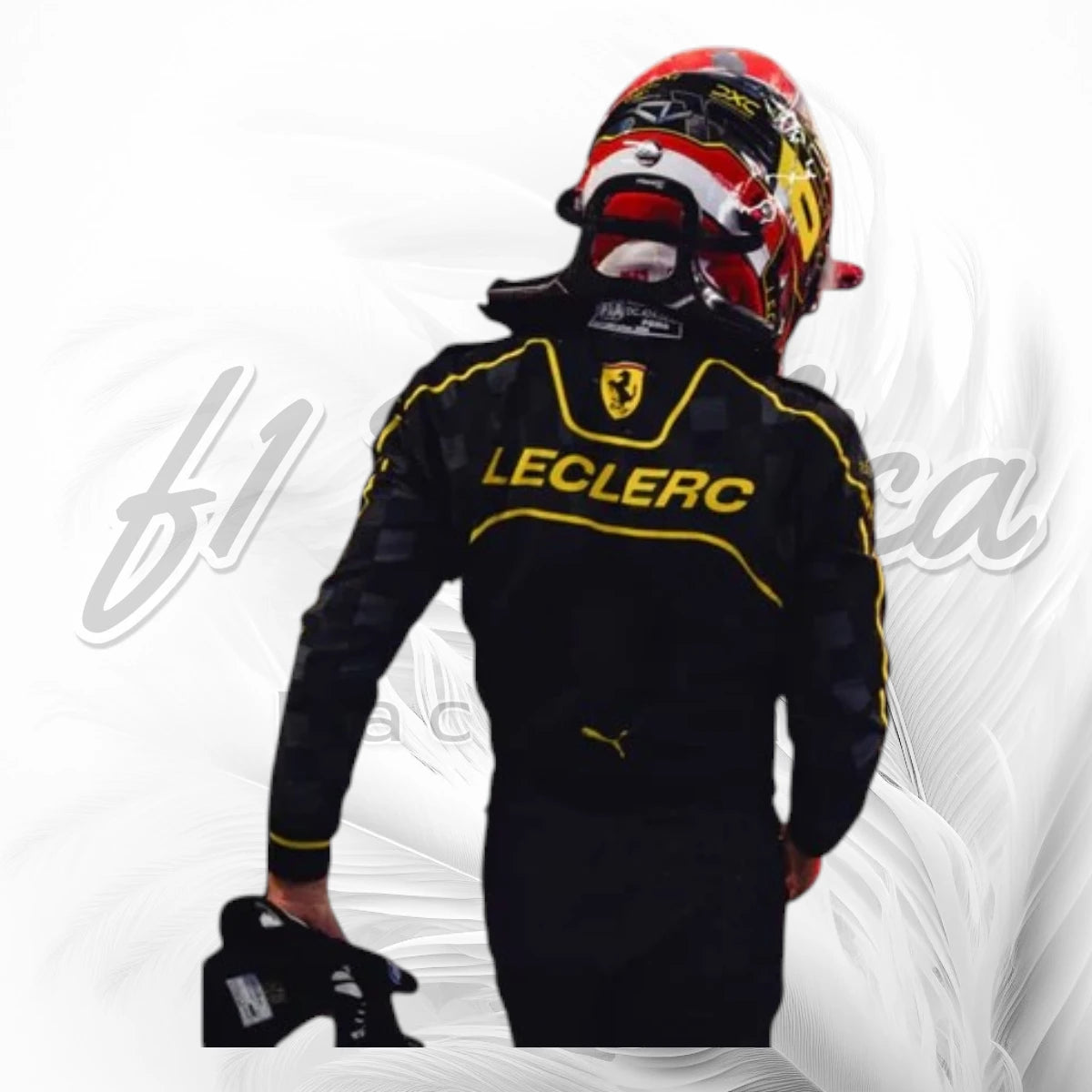 Charles Leclerc Ferrari Carbon Edition F1 Racing Suit 2024