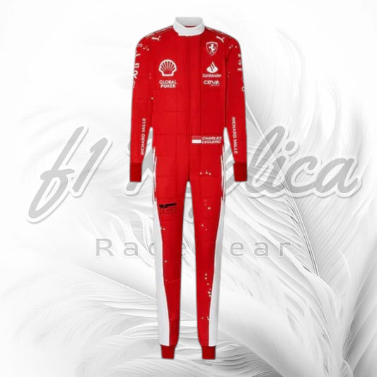 Charles Leclerc 2023 Las Vegas GP F1 Racing Suit