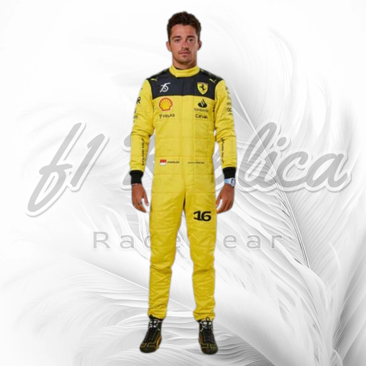 Charles Leclerc 2022 75th Anniversary F1 Racing Suit