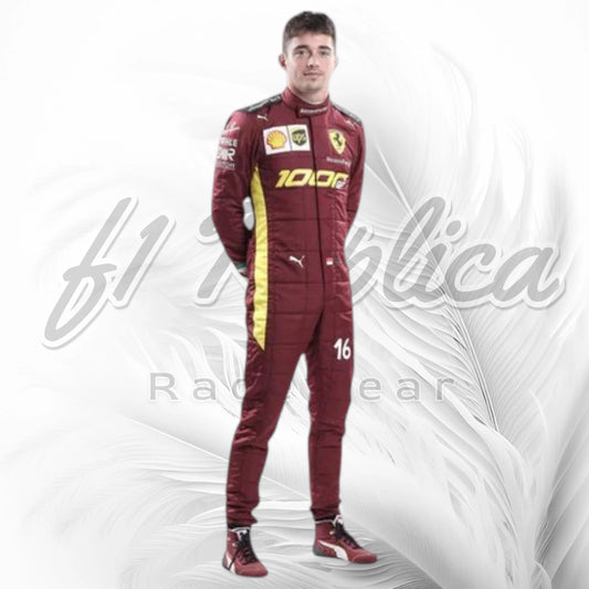 Charles Leclerc 2020 1000 GP F1 Racing Suit