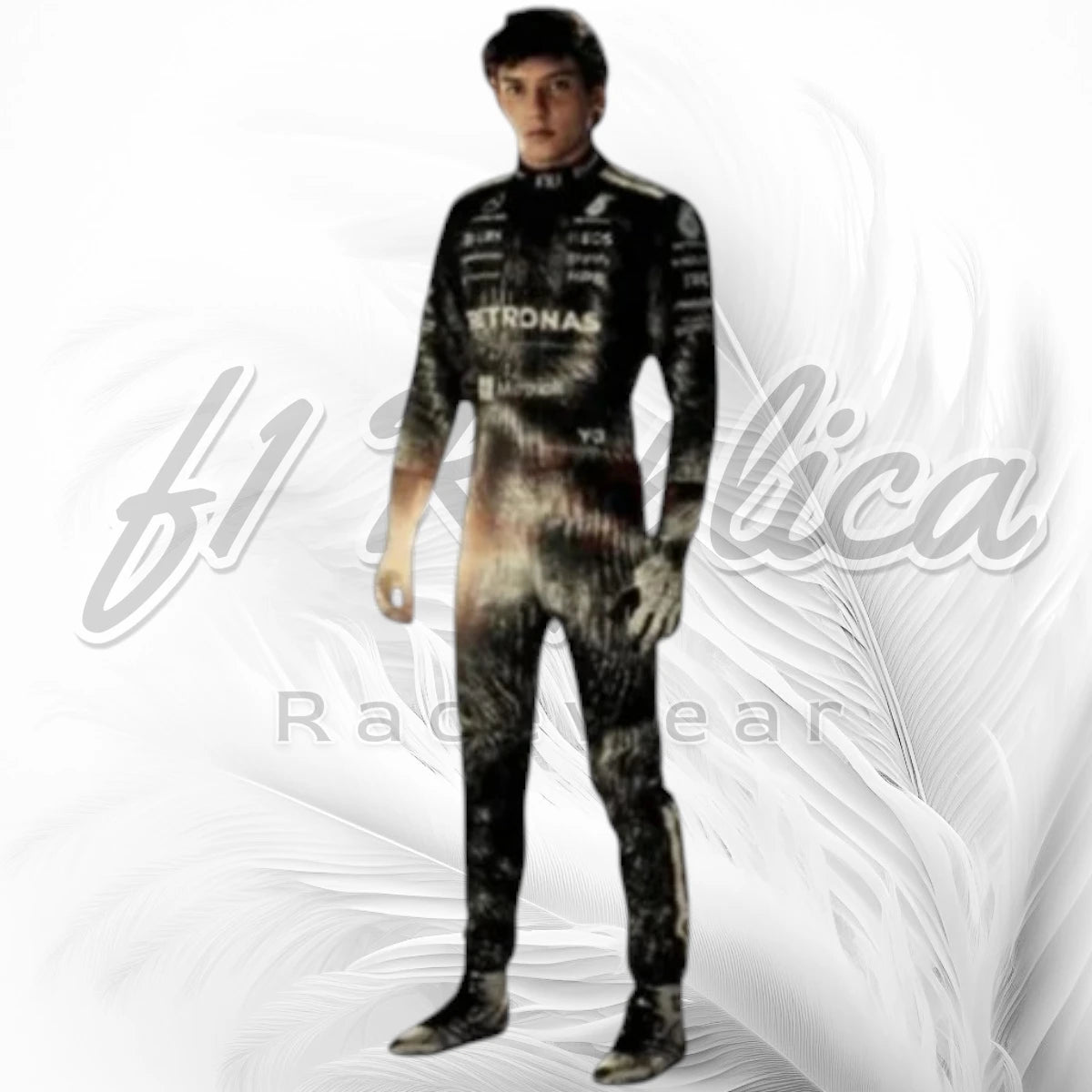 2026 Kimi Antonelli Mercedes Unique Wolf F1 Race Suit