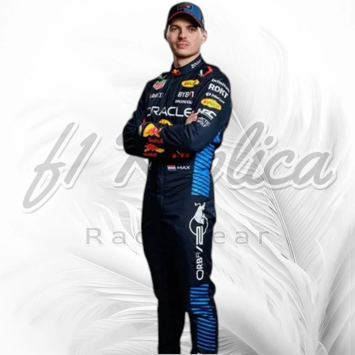 Max Verstappen 2024 Oracle Red Bull Racing F1 Racing Suit