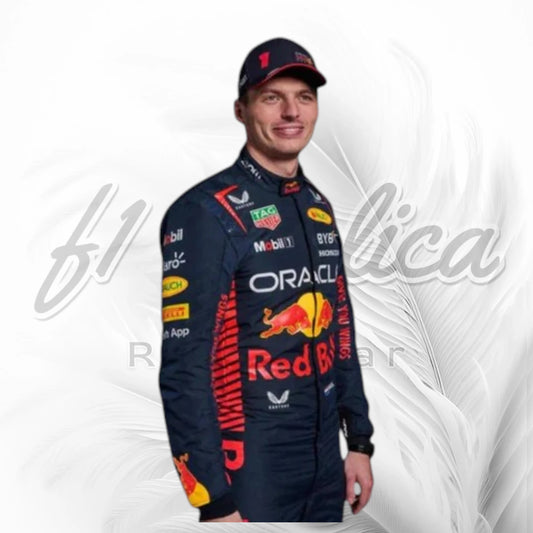 Max Verstappen 2023 Oracle Red Bull Racing F1 Racing Suit