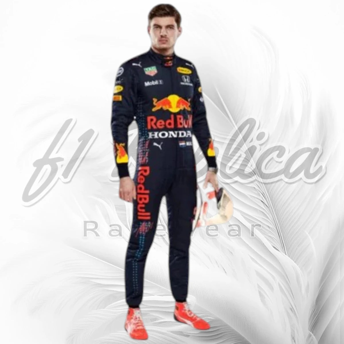 Max Verstappen 2021 Red Bull Racing Honda F1 Racing Suit