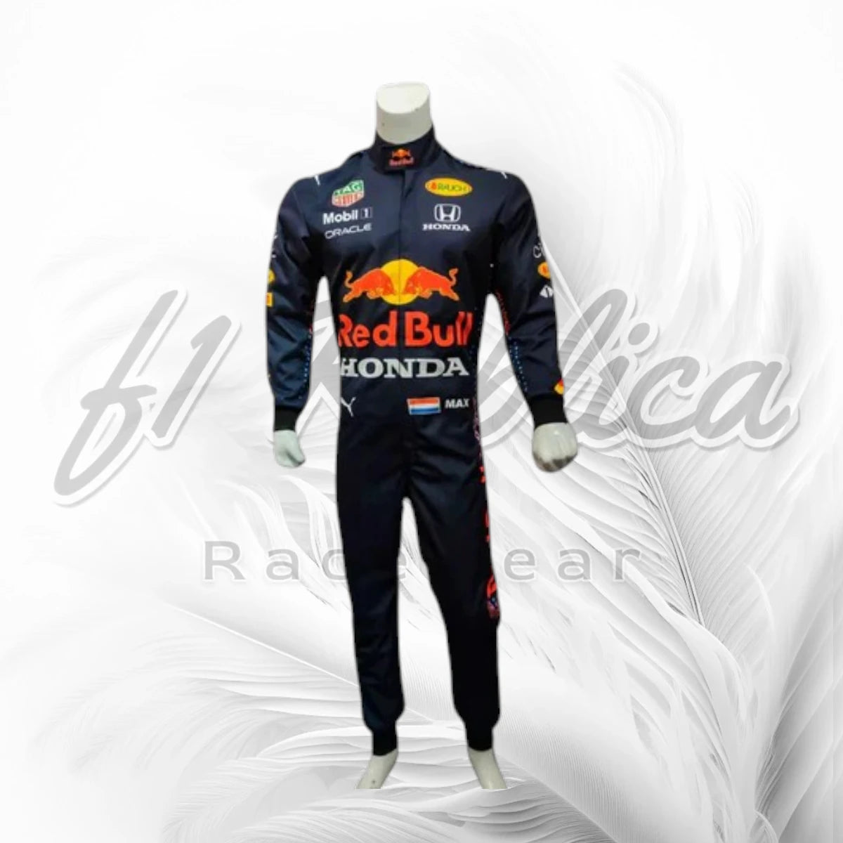 Max Verstappen 2021 Red Bull Racing Honda F1 Racing Suit