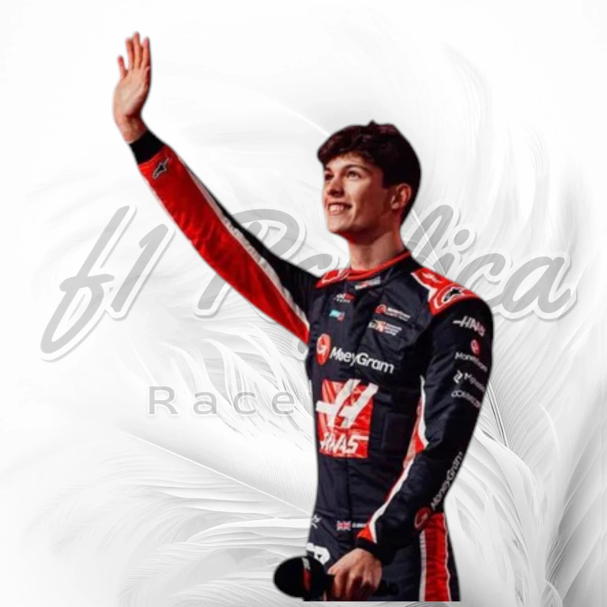 Oliver Bearman 2025 MoneyGram Haas F1 Team Racing Suit