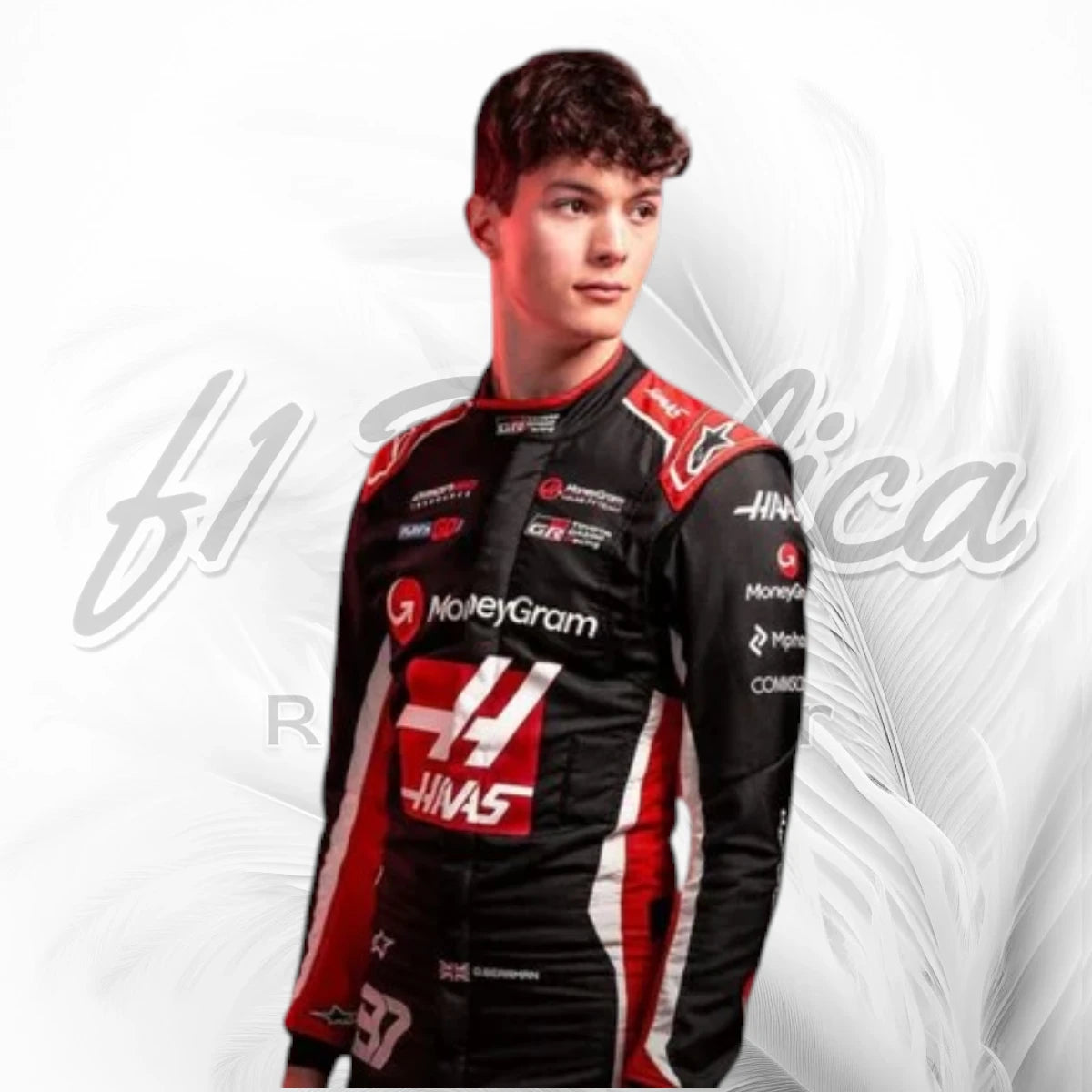 Oliver Bearman 2025 MoneyGram Haas F1 Team Racing Suit