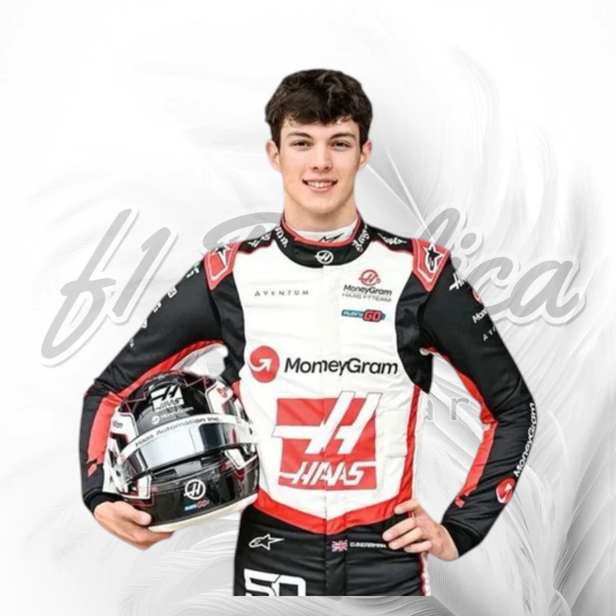 Oliver Bearman 2024 MoneyGram Haas F1 Team Racing Suit
