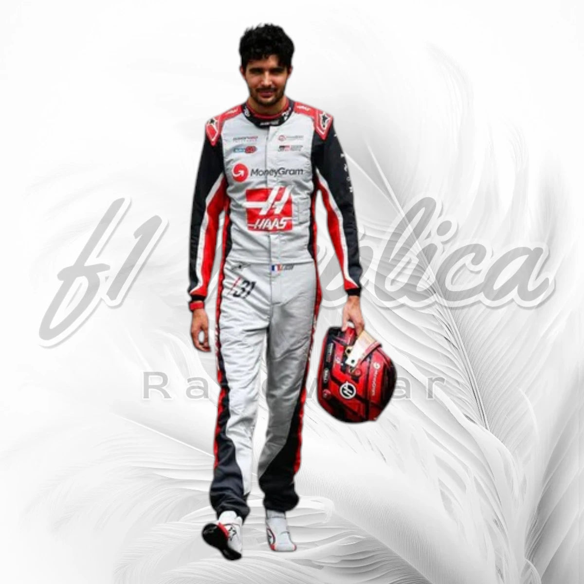 Oliver Bearman & Esteban Ocon 2025 Canadian Grand Prix Haas F1 Racing Suit