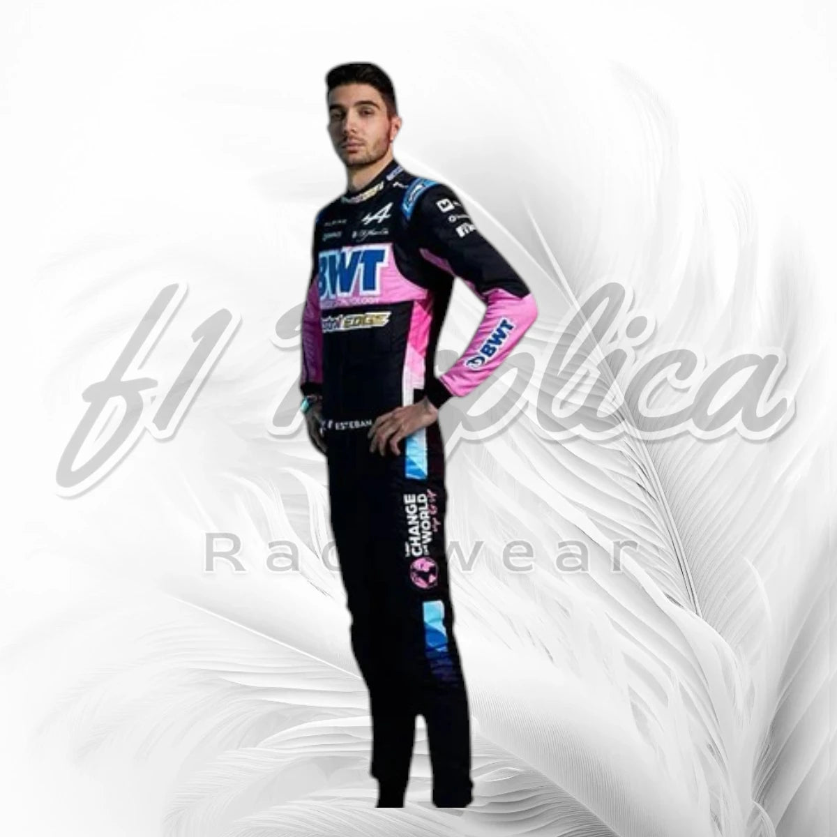 Esteban Ocon 2024 BWT Alpine F1 Team Racing Suit