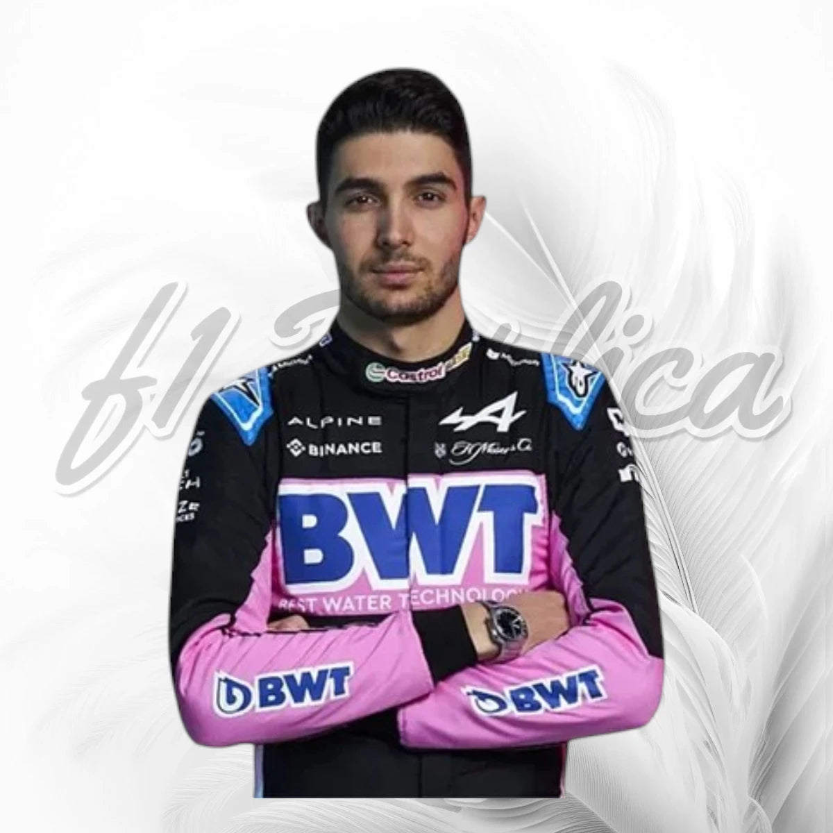 Esteban Ocon 2024 BWT Alpine F1 Team Racing Suit