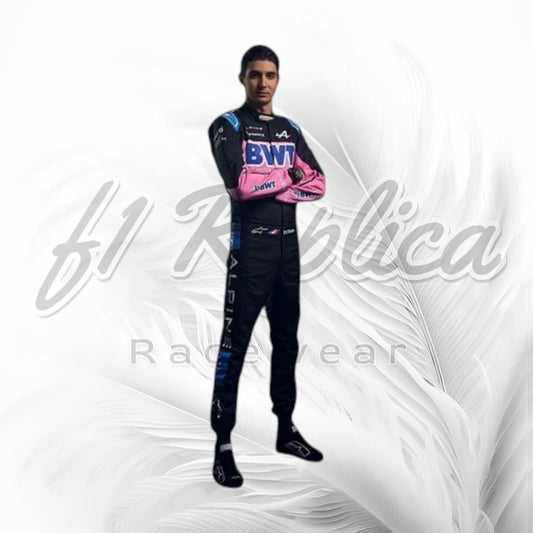 Esteban Ocon 2022 BWT Alpine F1 Team Racing Suit