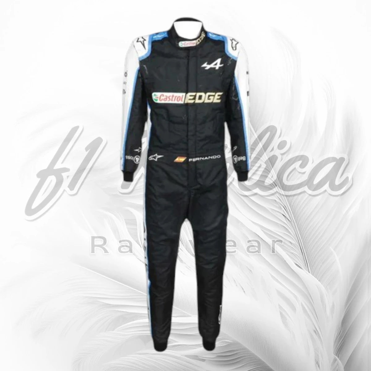 Esteban Ocon 2021 Castrol F1 Racing Suit Team Alpine