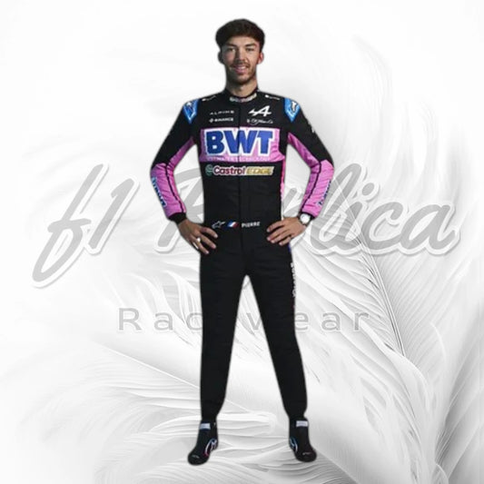 Pierre Gasly 2024 BWT Alpine F1 Racing Suit