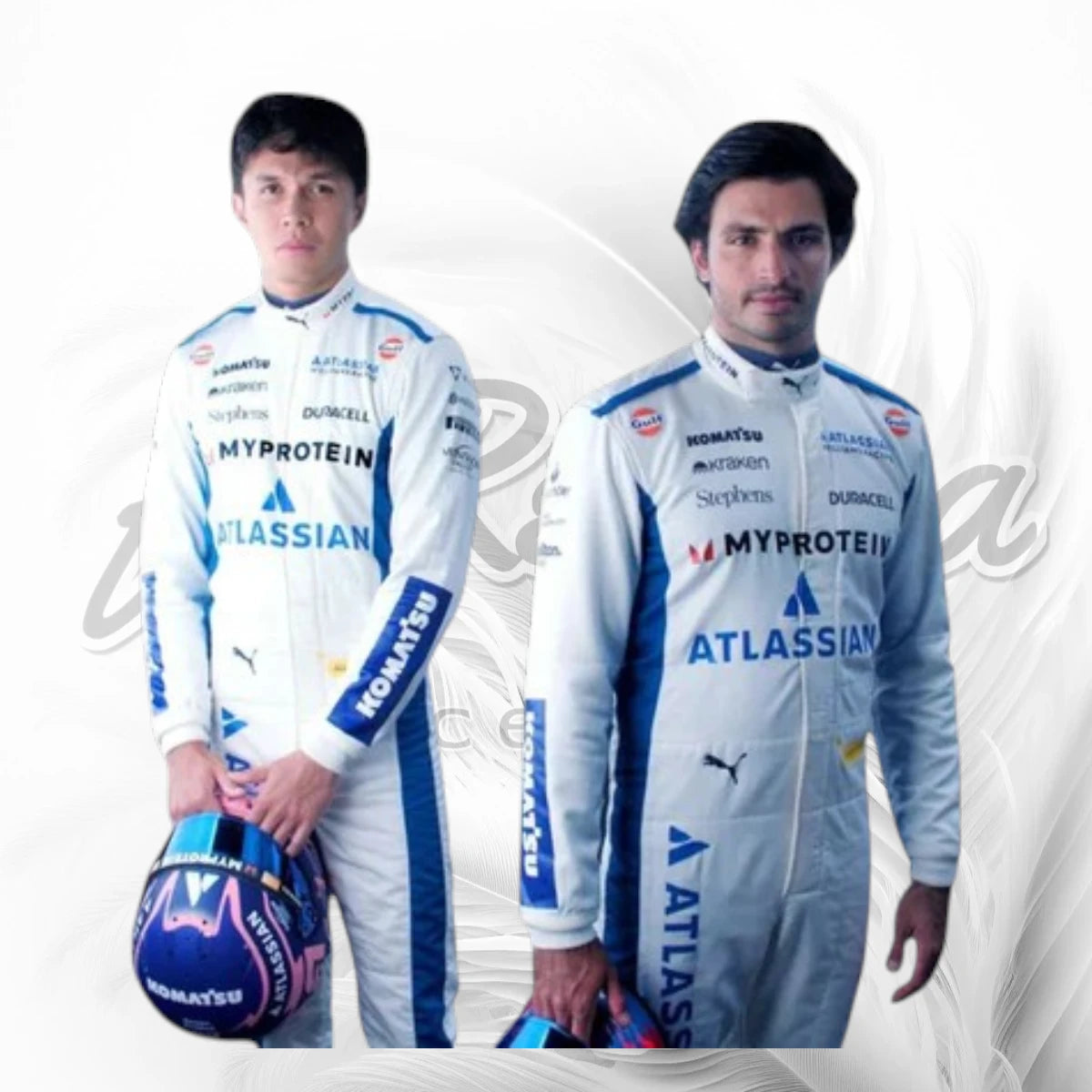Alex Albon 2025 Williams Racing F1 Racing Suit Replica