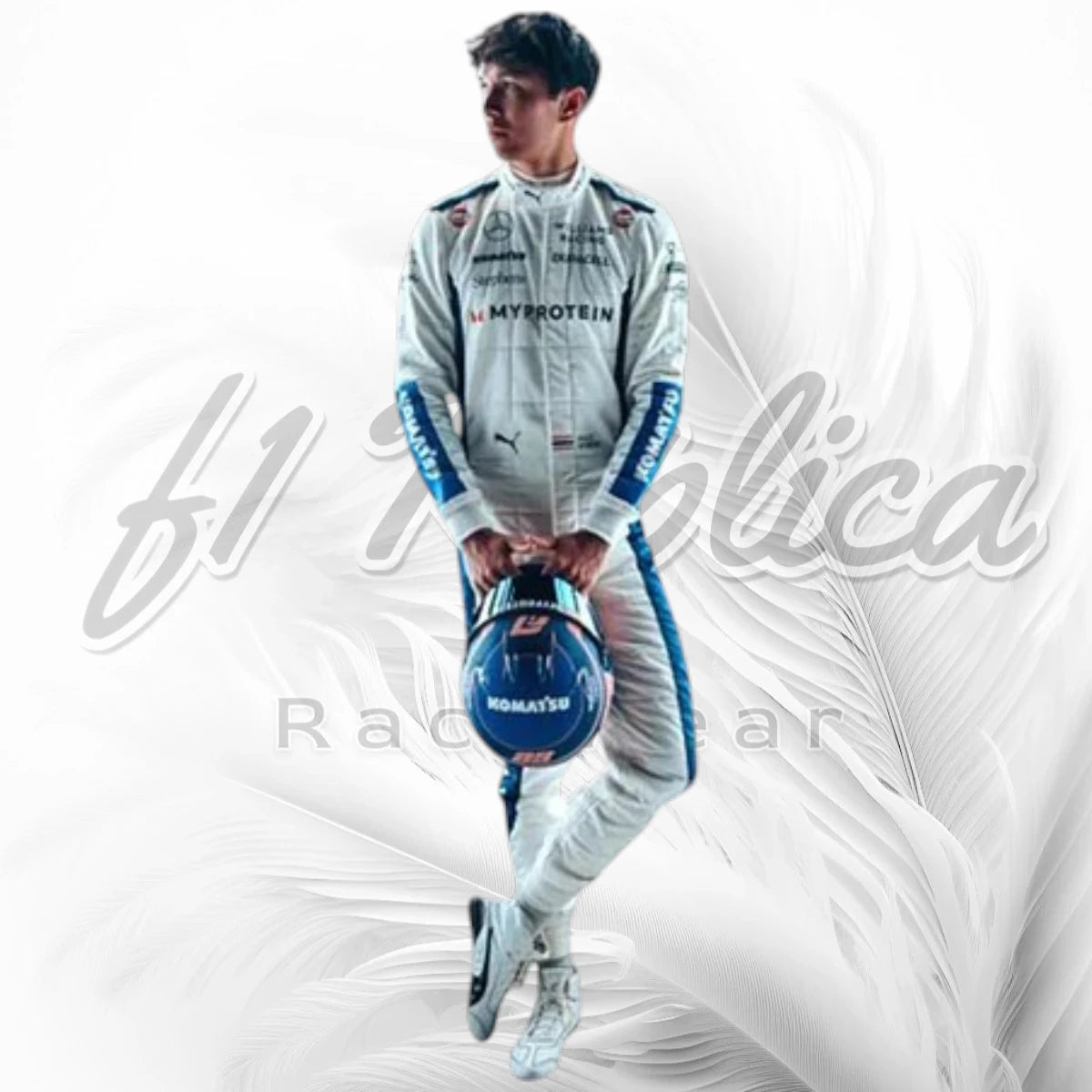 Alex Albon 2024 Williams Racing F1 Racing Suit Replica