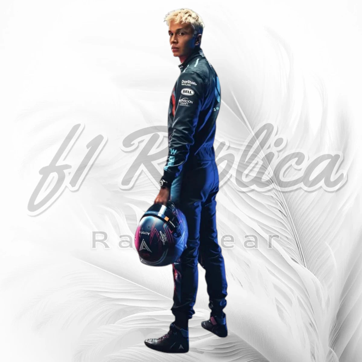 Alex Albon 2023 Williams Racing F1 Racing Suit Replica
