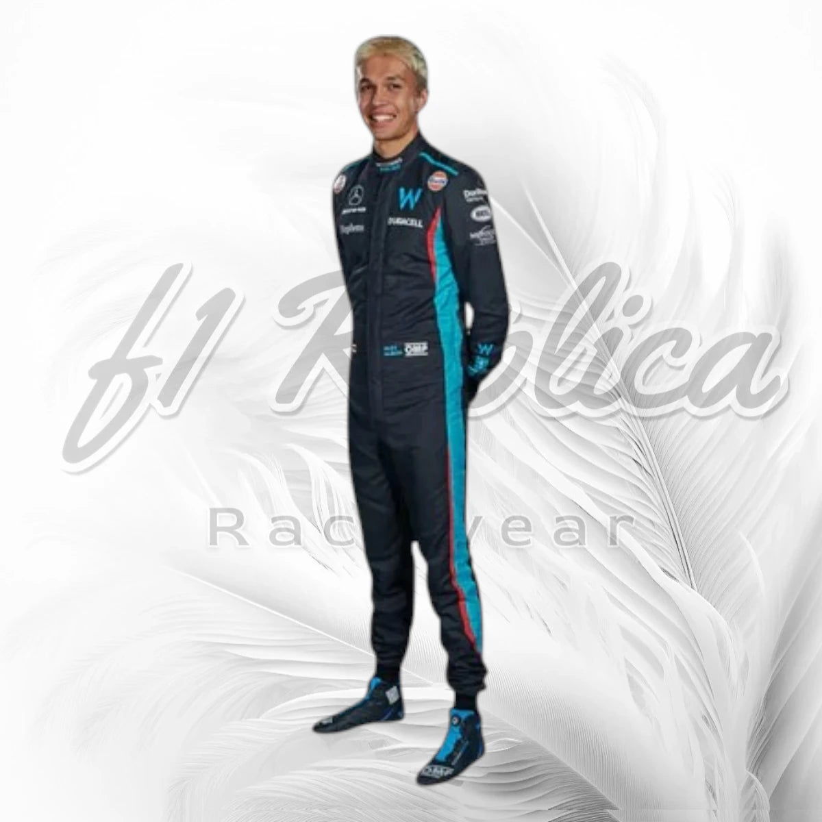 Alex Albon 2023 Williams Racing F1 Racing Suit Replica