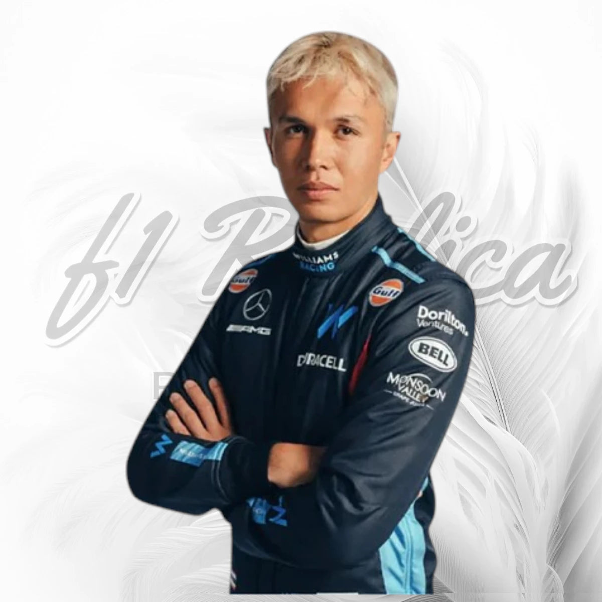 Alex Albon 2023 Williams Racing F1 Racing Suit Replica