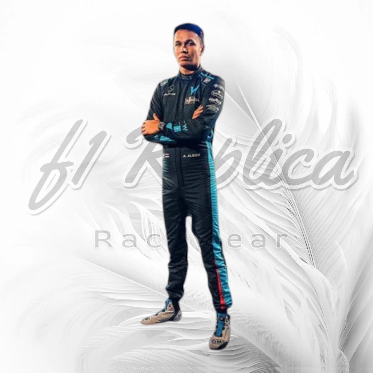 Alex Albon 2022 Williams Racing F1 Racing Suit Replica
