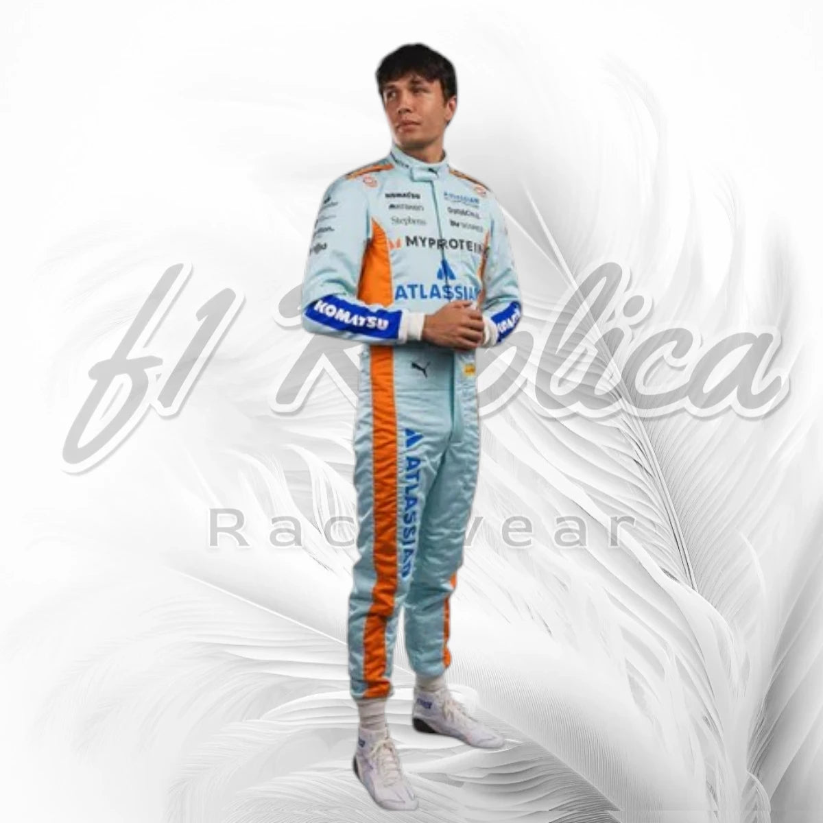 Alex Albon 2025 São Paulo GP Williams Racing F1 Racing Suit Replica