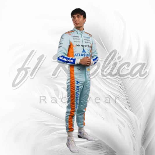 Alex Albon 2025 São Paulo GP Williams Racing F1 Racing Suit Replica