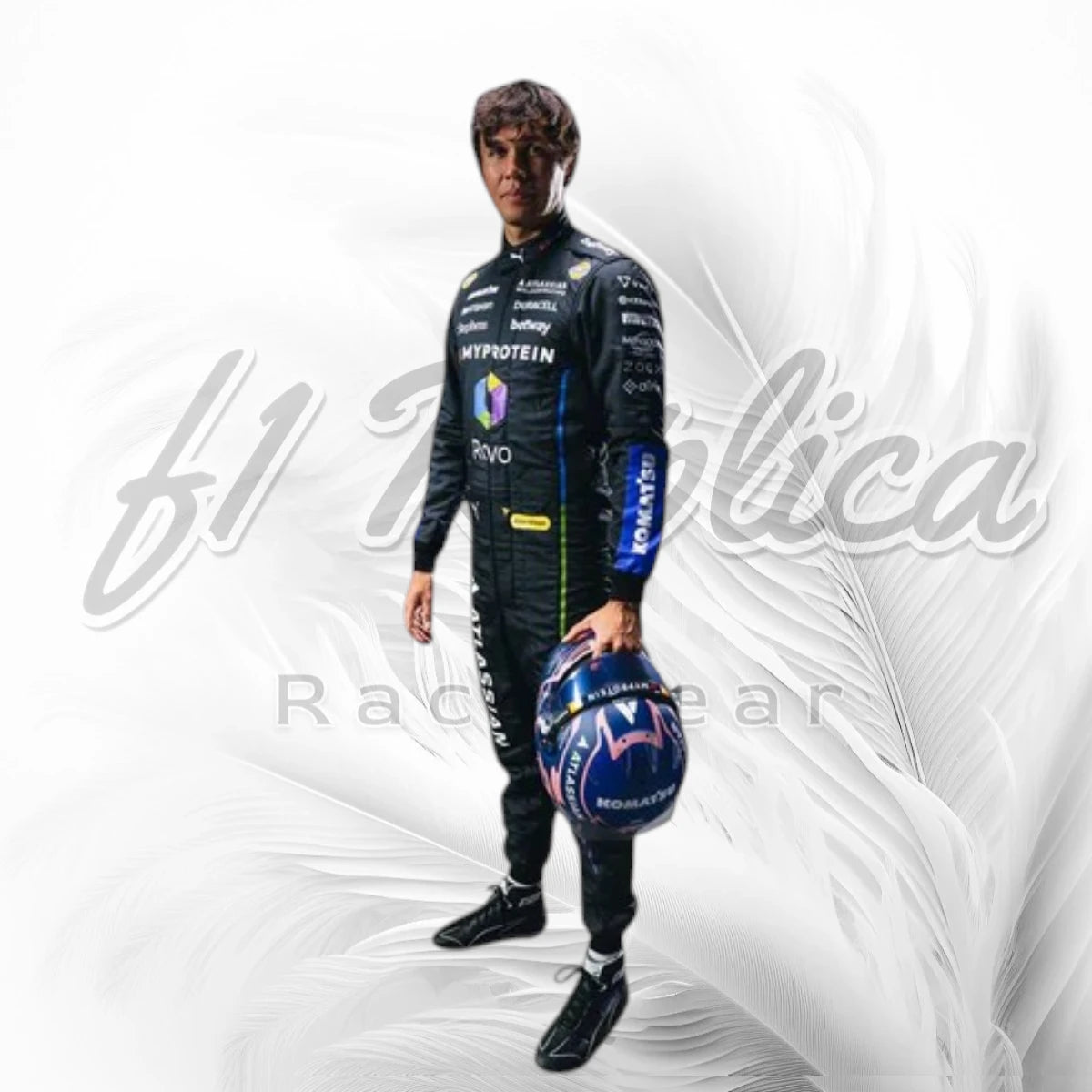 Alex Albon 2025 Las Vegas GP Williams Racing F1 Racing Suit Replica
