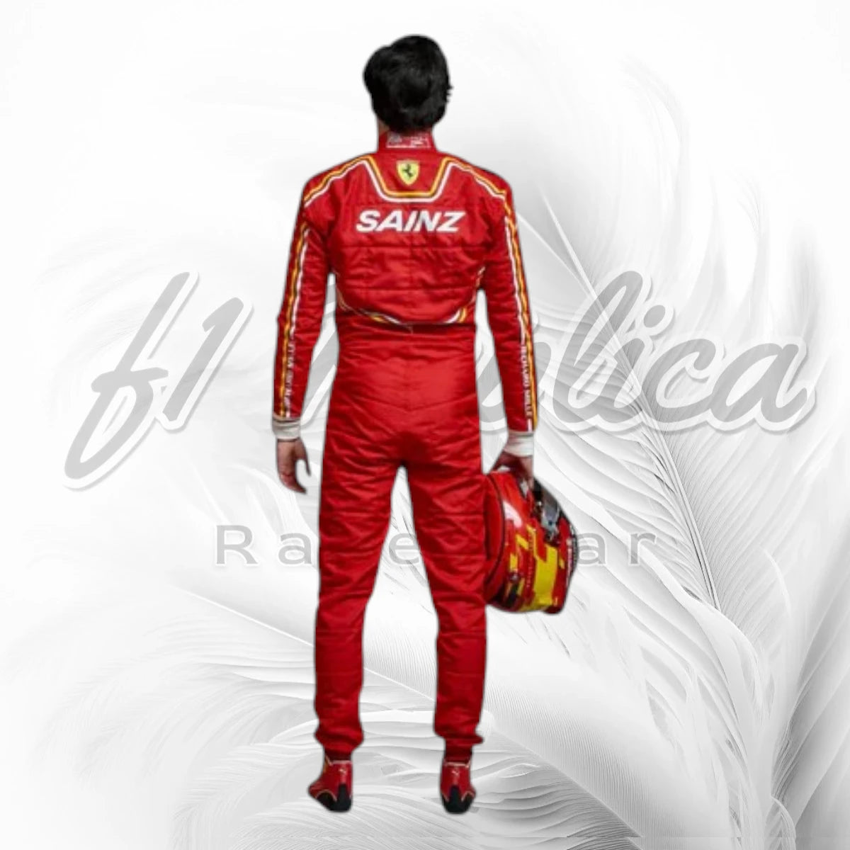 Carlos Sainz 2024 Ferrari F1 Racing Suit Replica
