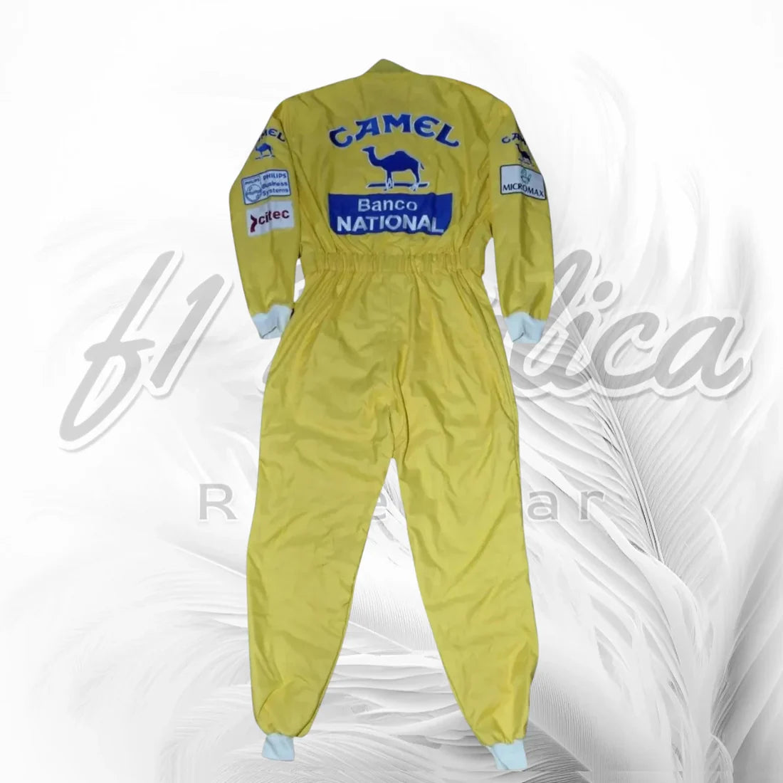 Ayrton Senna Lotus Honda Camel Replica Racing Suit | F1 Racewear